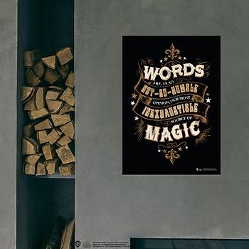 Wizarding World Poster Model - Magic Words Tipgrafik