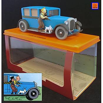 Tintin 1/24 - Chicago Taxi Checker Figure