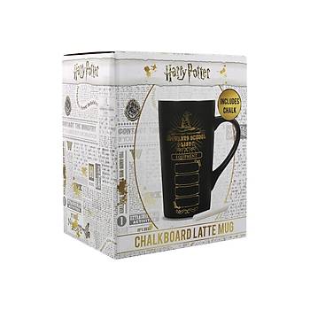 Harry Potter Hogwarts School List - Chalkboard Latte Mug