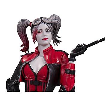 Harley Quinn Red White & Black Statue Injustice 2