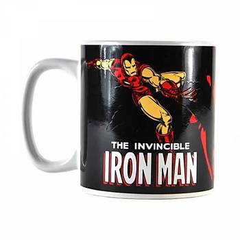 Marvel Heat Changing Mug - (Iron Man)