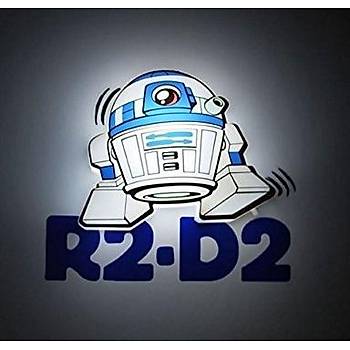 3D Light FX Star Wars R2-D2 Mini Duvar Lambasý