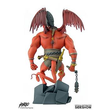 The First Hellboy Statue