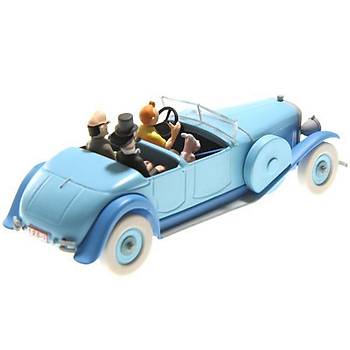 Tintin Blue Lincoln Torpedo Figure