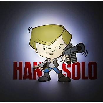 3D Light FX Star Wars Han Solo Mini Duvar Lambas