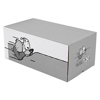 TinTin L' Automitrailleuse L'oreille Cassee 1/24 Figurine
