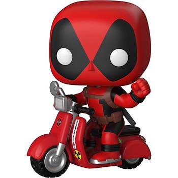 Funko POP Marvel Deadpool on Scooter