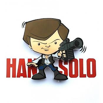 3D Light FX Star Wars Han Solo Mini Duvar Lambas