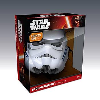 3D Light FX Star Wars StormTrooper Duvar Lambasý
