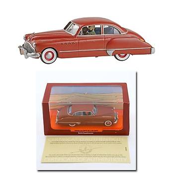 Tintin Buick Rodamaster DieCast Model Car Figure