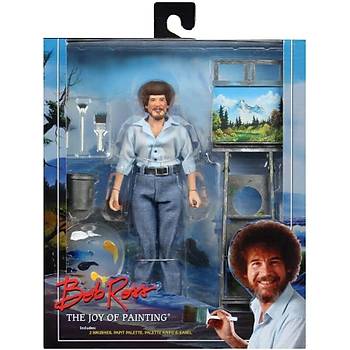NECA Bob Ross Clothed Action Figure