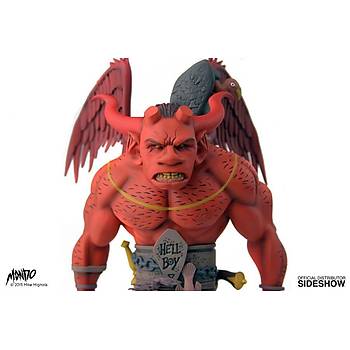 The First Hellboy Statue