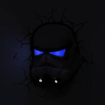 3D Light FX Star Wars StormTrooper Duvar Lambas