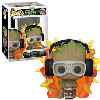 Funko POP Marvel I Am Groot - Groot with Detonator