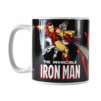 Marvel Heat Changing Mug - (Iron Man)