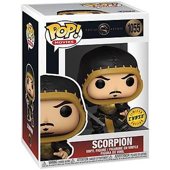 Funko Pop Movie Mortal Kombat Scorpion Chase Figure - Scorpion Without Mask