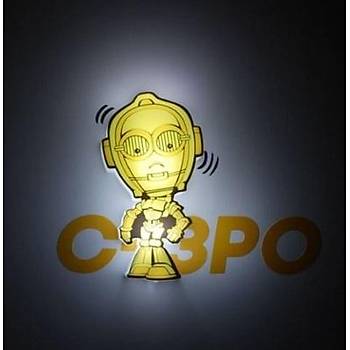 3D Light FX Star Wars C-3PO Mini Duvar Lambas