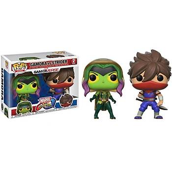 Funko POP 2-Pack Capcom Vs. Marvel Gamora Vs Strider