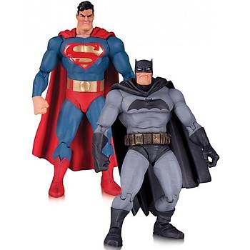 The Dark Knight Returns 30th Anniversary Superman & Batman 2'Li Figr Seti