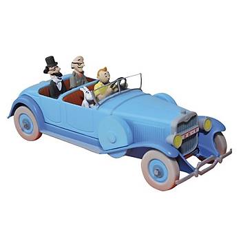 Tintin Blue Lincoln Torpedo Figure