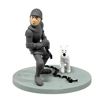 Tintin Coffret Scne Plastique Armure Figure