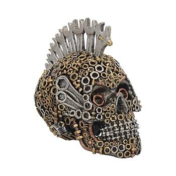 Mechanically Minded Small 17cm Dekoratif Kurukafa