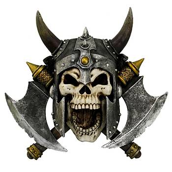 Nemesis Valhalla's Vengeance 33cm Dekoratif Kurukafa