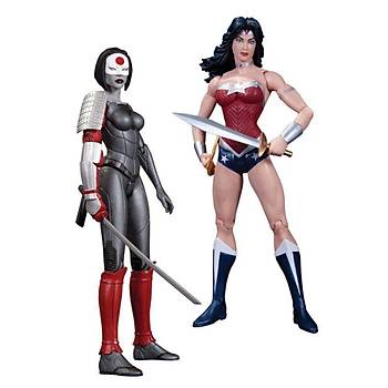 The New 52 Justice League Wonder Woman vs Katana Action Figure 2 Pack