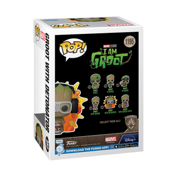 Funko POP Marvel I Am Groot - Groot with Detonator