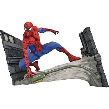 Marvel Comic Gallery Spider Man Webbing PVC Diorama Figr