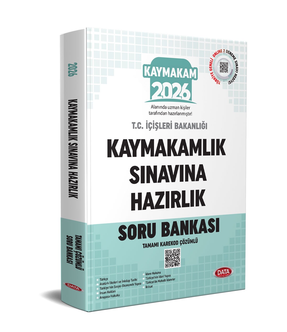 Data Yayınları Kaymakamlık Sınavına Hazırlık Tamamı Çözümlü Soru Bankası 2026
