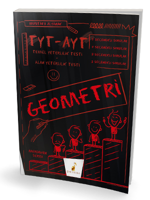Pelikan Yayınları TYT AYT Geometri Merdiven Serisi Soru Bankası Mustafa Alyanak Pelikan Yayınevi
