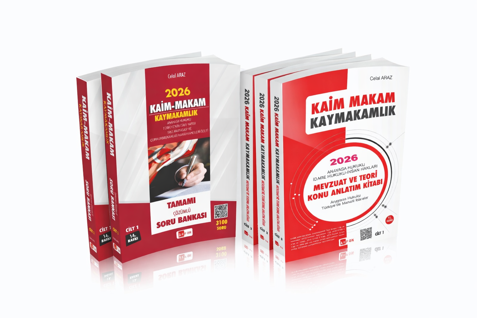 Kaim Makam Kaymakamlık Mevzuat ve Teori Konu Anlatım Kitabı  + Kaim Makam Kaymakamlık Mevzuat ve Teori Çözümlü Soru Bankası Celal Araz 2026