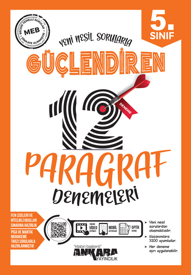5. Sınıf Güçlendiren Paragraf Denemeleri Ankara Yayıncılık