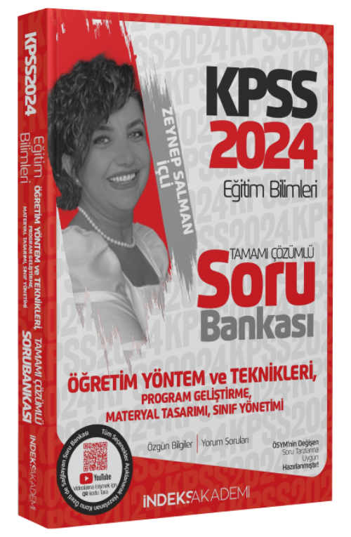 İndeks Akademi 2024 KPSS Eğitim Bilimleri Öğretim Yöntem Teknikleri ...