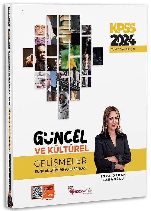 Hoca Kafası 2024 KPSS Güncel ve Kültürel Gelişmeler Konu Anlatımı ve Soru Bankası Çözümlü - Esra Özkan Karaoğlu