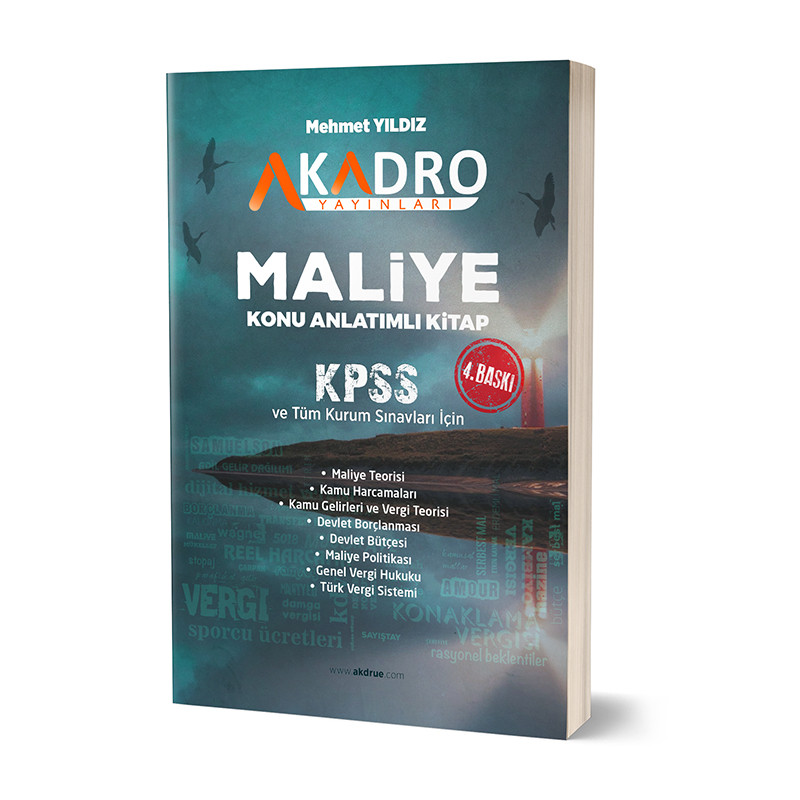 A Kadro Maliye Konu Anlatım 4.Baskı
