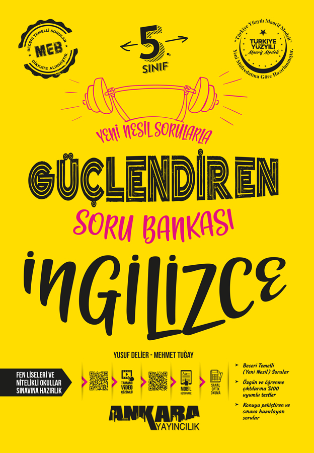 5. Sınıf Güçlendiren İngilizce Soru Bankası Ankara Yayıncılık