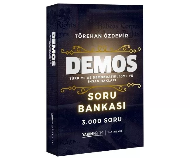 Demos Türkiye'de Demokratikleşme ve İnsan Hakları Törehan Özdemir