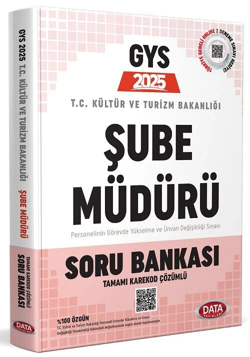 Kültür ve Turizm Bakanlığı Şube Müdürlüğü GYS Soru Bankası