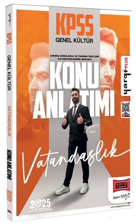 Yargı Yayınları 2025 KPSS Genel Kültür Vatandaşlık Konu Anlatımı