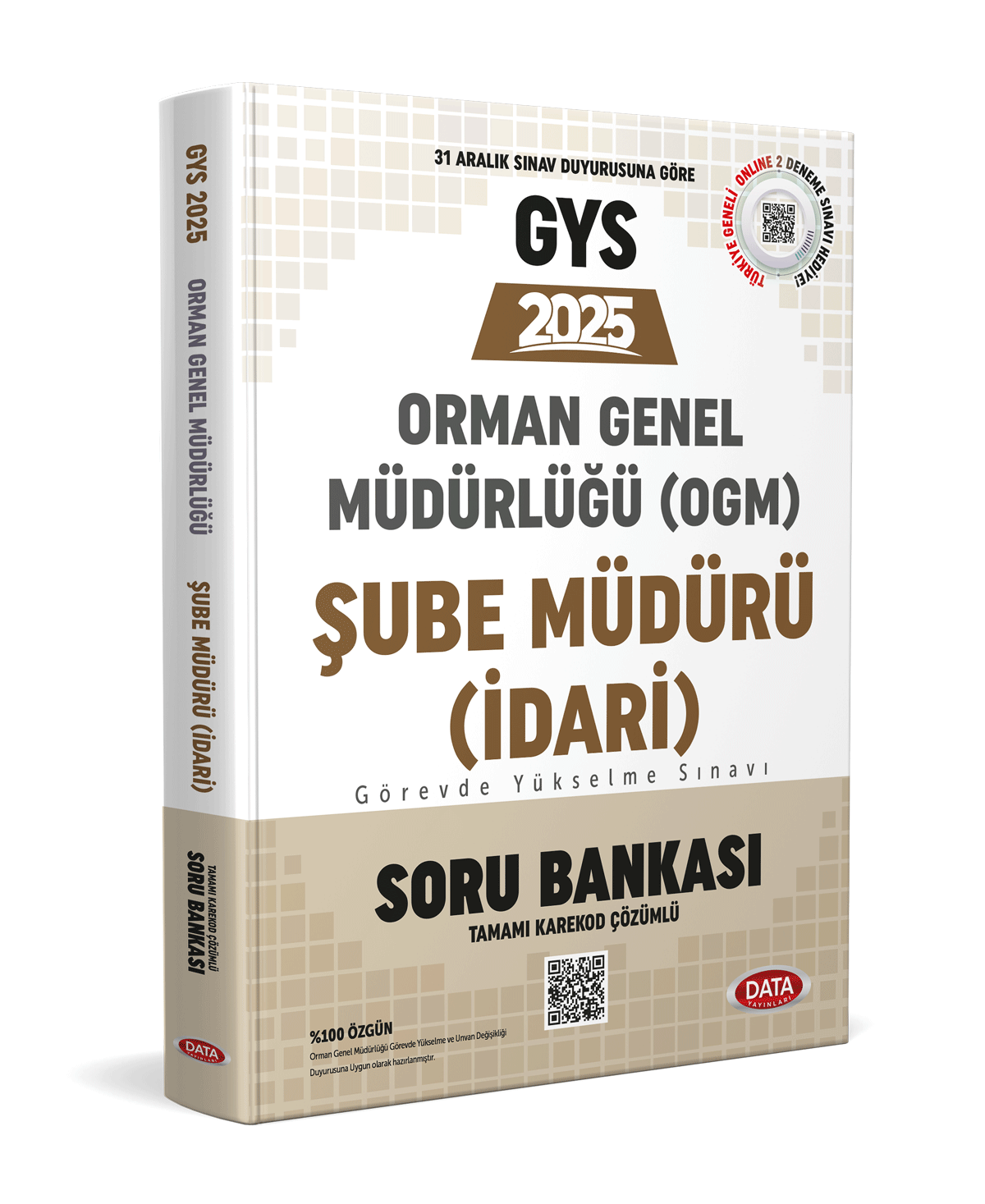 Orman Genel Müdürlüğü Şube Müdürü (İdari) Görevde Yükselme Sınavı Soru Bankası 2025