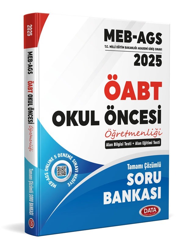 DATA Yayınları ÖABT Okul Öncesi Öğretmenliği Tamamı Çözümlü Soru Bankası