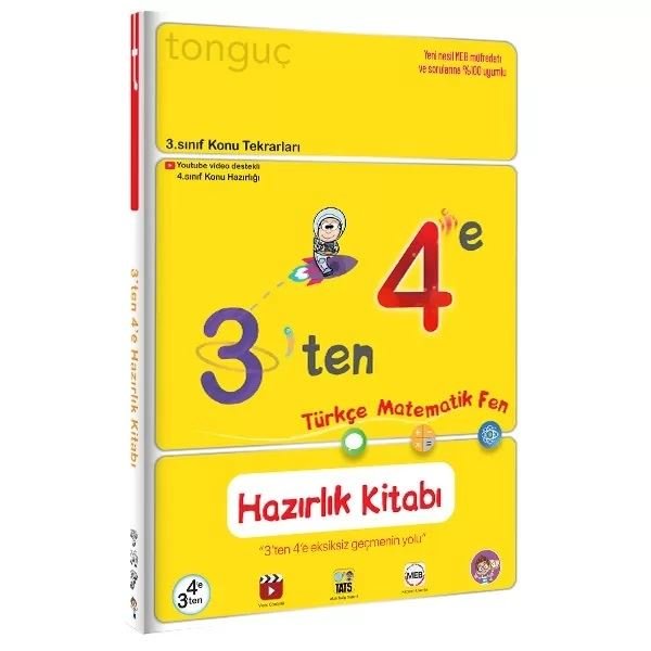 Tonguç Akademi 3'ten 4'e Hazırlık Kitabı