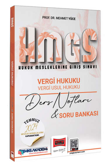 Yargı Yayınları 2025 HMGS Vergi Hukuku Vergi Usul Hukuku Ders Notları ve Soru Bankası