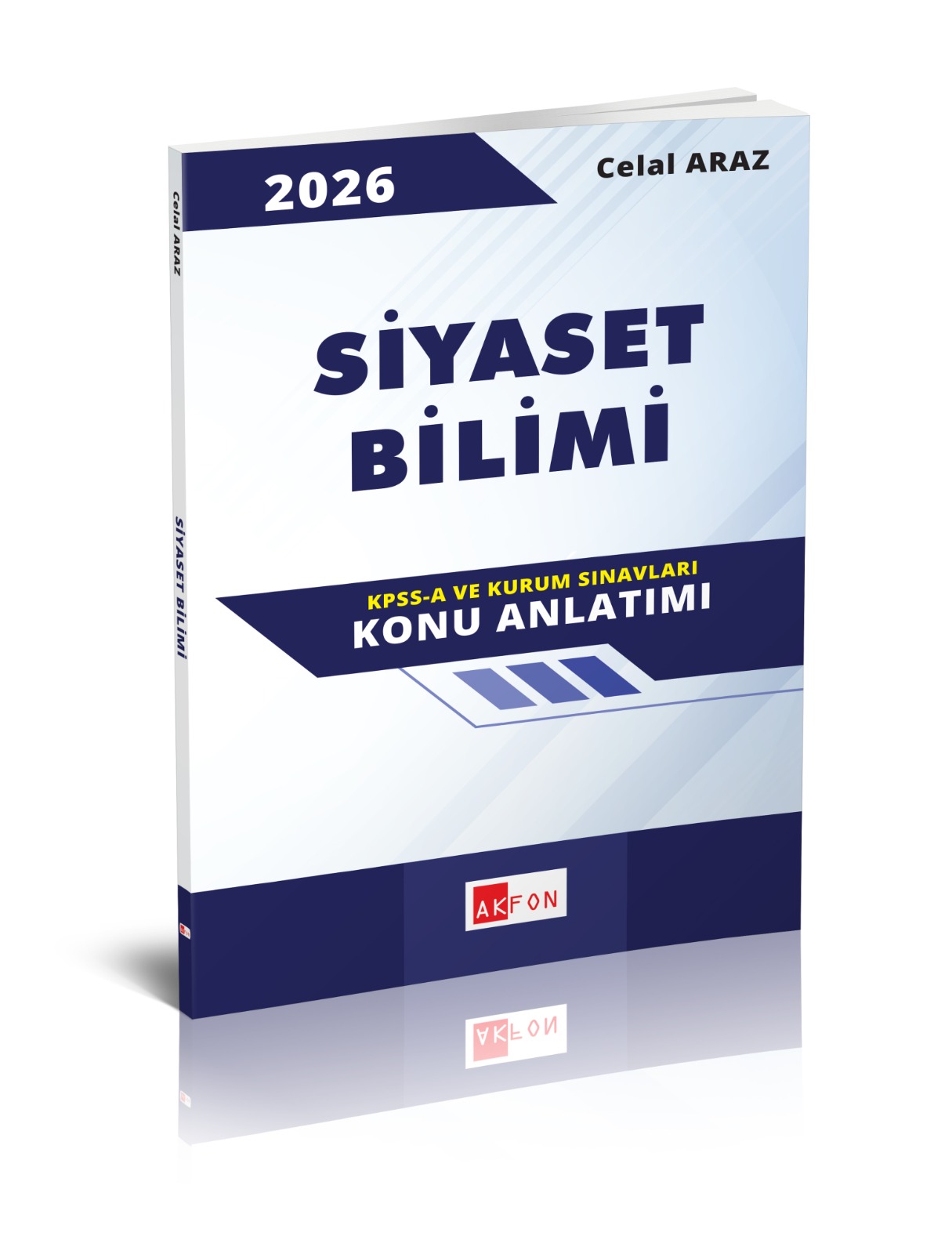 Siyaset Bilimi Konu Anlatım Kitabı Celal Araz 2026 Akfon Yayınları