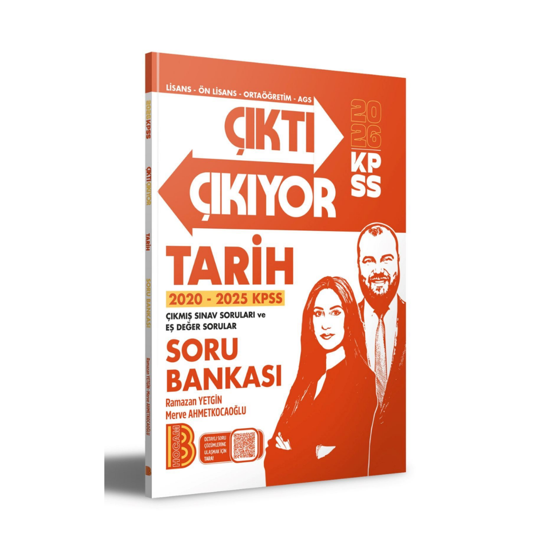 Benim Hocam Yayınları 2026 KPSS Tarih Çıktı Çıkıyor Soru Bankası Ramazan Yetgin