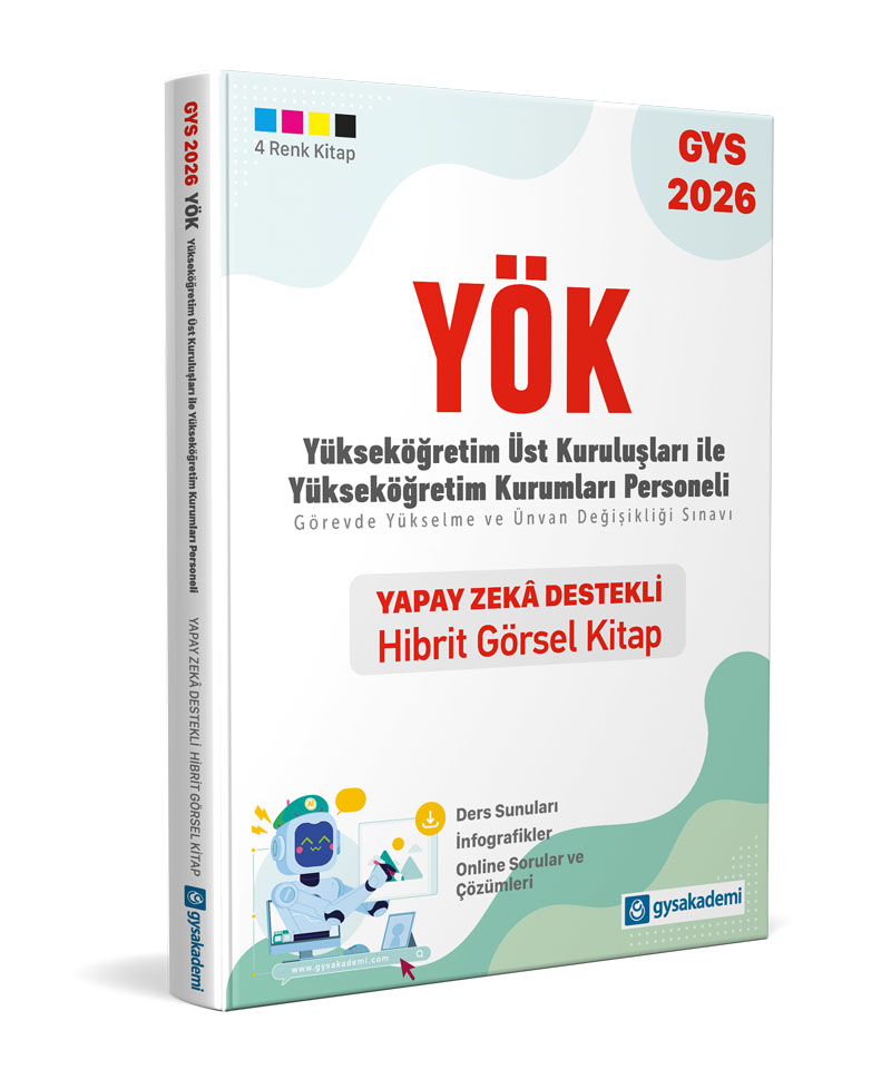 gysakademi 2026 GYS YÖK Yapay Zeka Destekli Hibrit Görsel Kitap