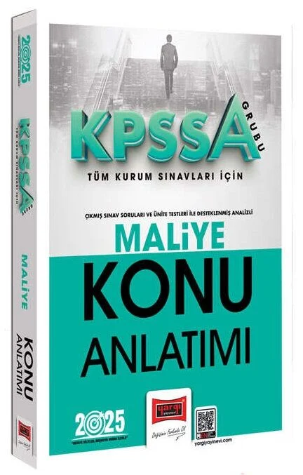 Yargı Yayınları 2025 KPSS-A Grubu Tüm Kurum Sınavları İçin Maliye Konu Anlatımı