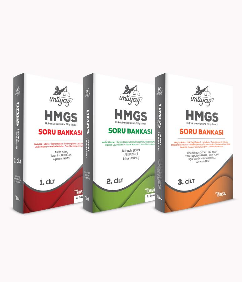 İMTİYAZ HMGS Soru Bankası 3 Cilt Temsil Kitap